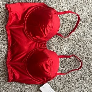 Auden Vibrant Red Women's Bra